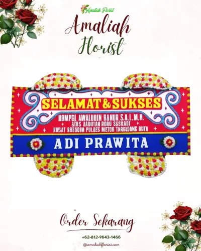 Karangan Bunga Ucapan Selamat di Antiga Kelod